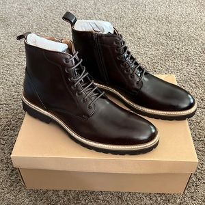 NWT Steve Madden Krypto Dark Brown Ankle Boot Men’s Sz 10.5